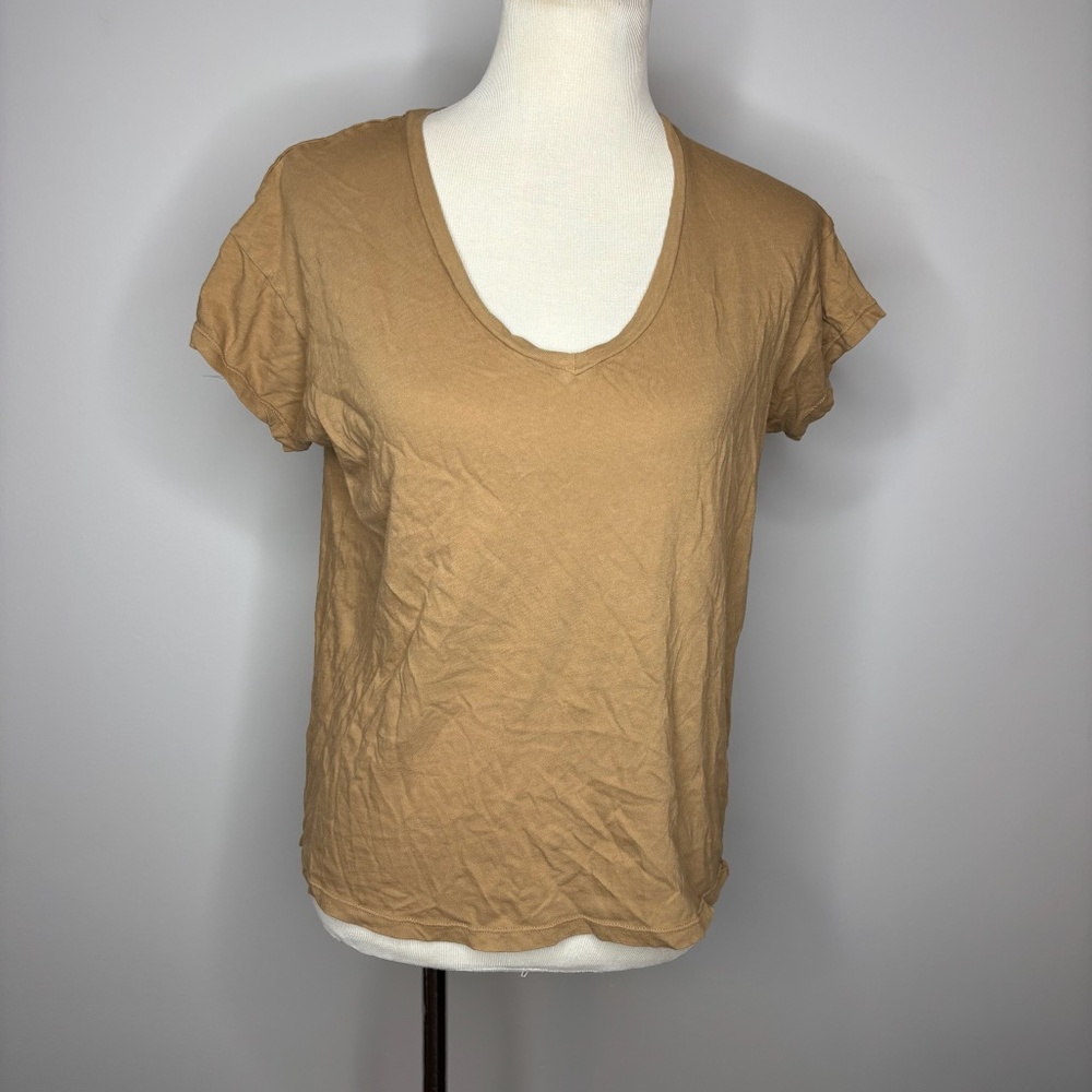 Bobi - Brown Short Sleeve T-Shirt